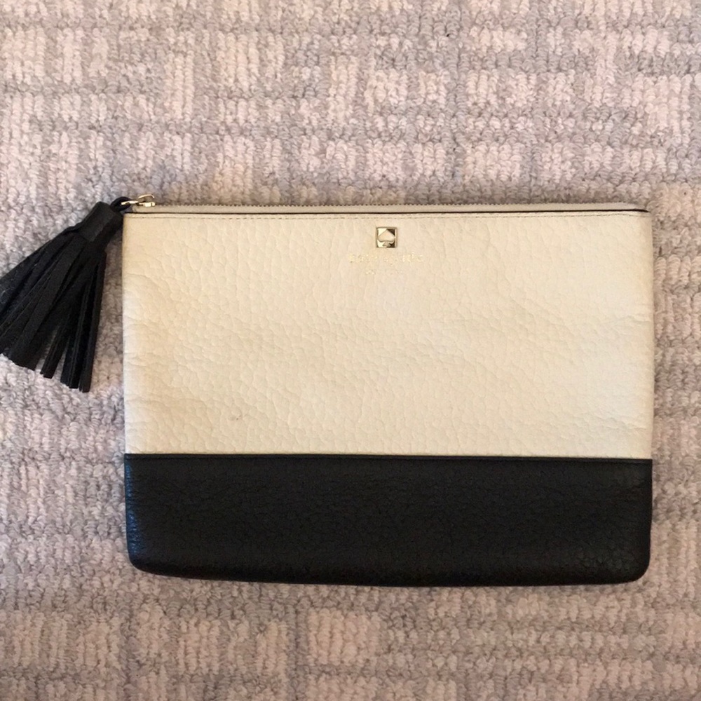 Kate Spade leather clutch